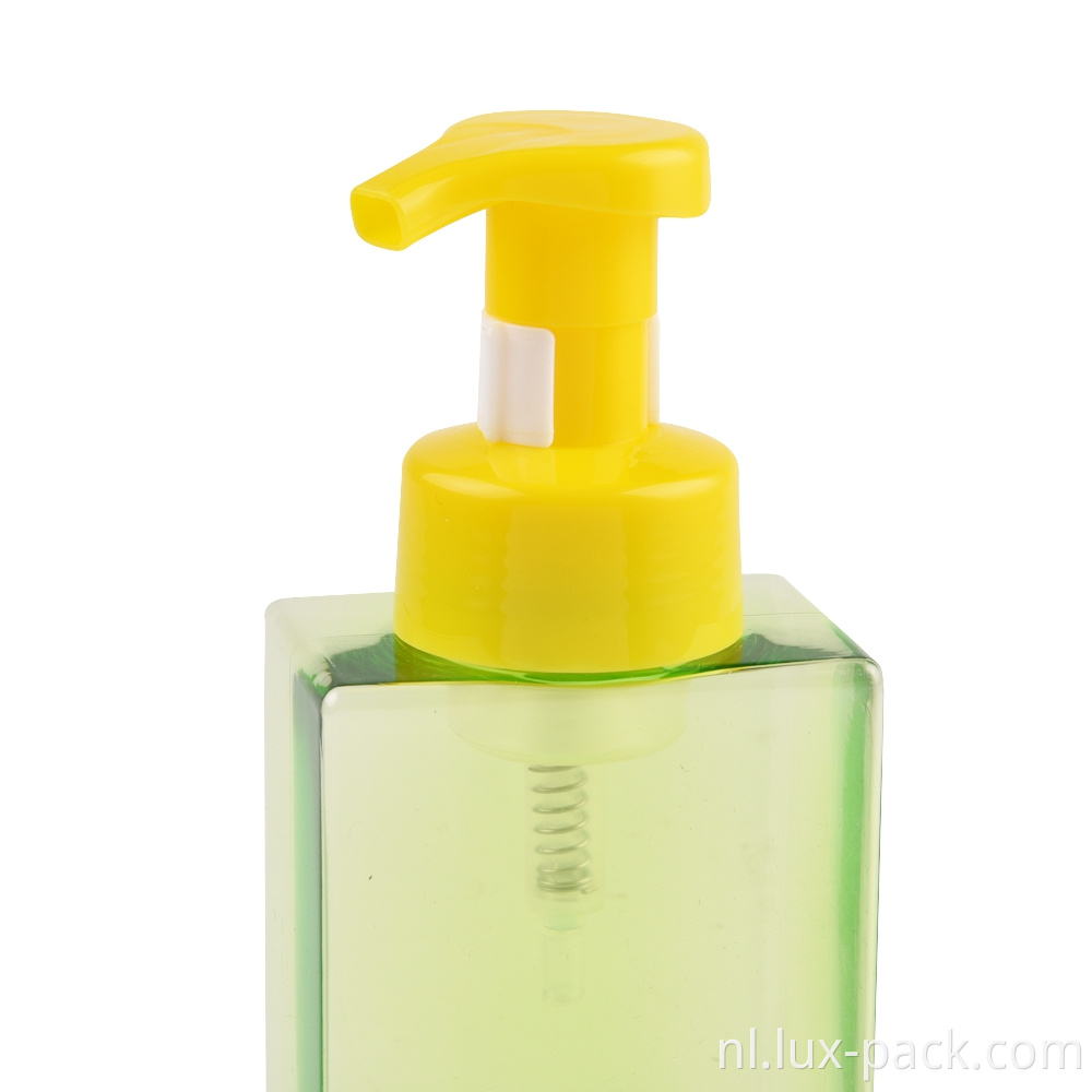 Aangepaste zeeppomp plastic dispenser bloemschuimpomp hand wassen